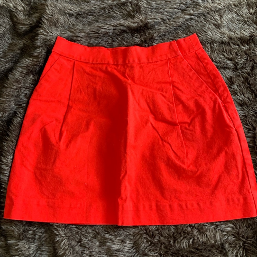 Kate Spade Saturday Red mini skirt